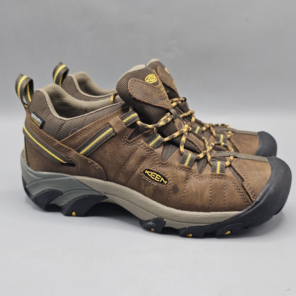 Keen Targhee II Waterproof Brown Leather Trail Hiking Shoes 1008417 Mens 7 M